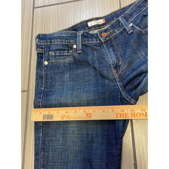 y2k grunge streetwear rodeo western cowgirl Levis 545 low bootcut jeans sz 10M - Picture 6 of 12